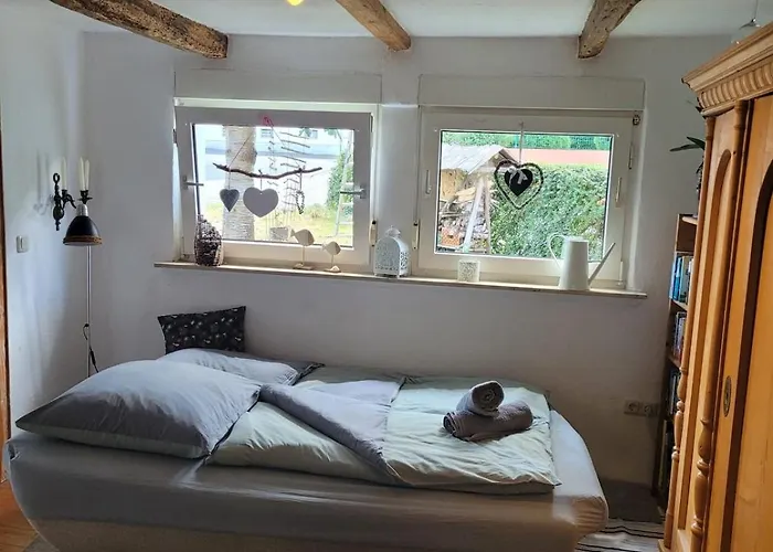 Fachwerkhaus Mit Garten Nah An Stadt Und