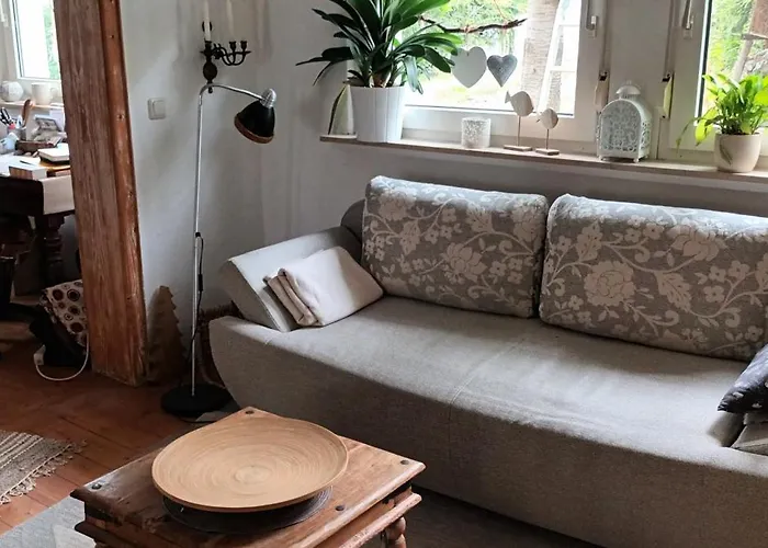 Fachwerkhaus Mit Garten Nah An Stadt Und Apartamento